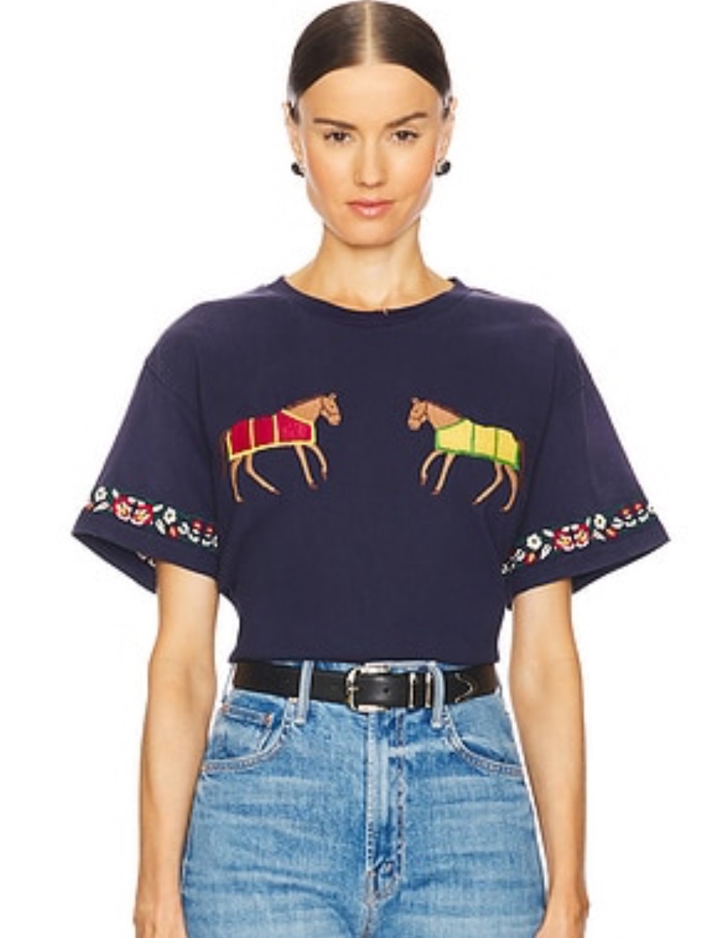 Found REVOLVE Horse Tee in Blue